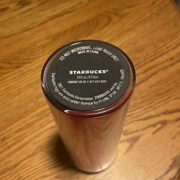 Starbucks 2021 No Spill Lid Tumbler 16 oz Holiday Colors - Picture 4 of 4